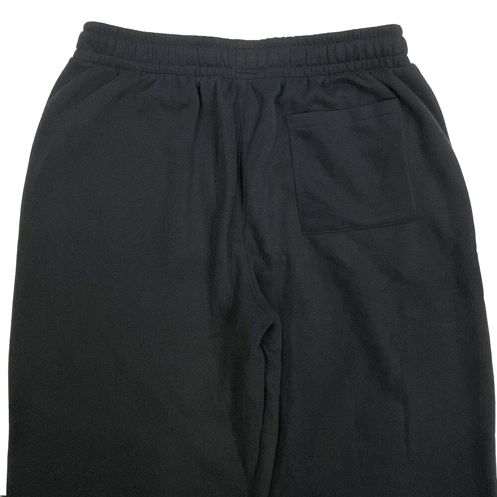 GAP Men's Baggy Fit Logo Pants Sz L New $60 Black Relaxed Fleece Lounge Sweats - Picture 5 of 9